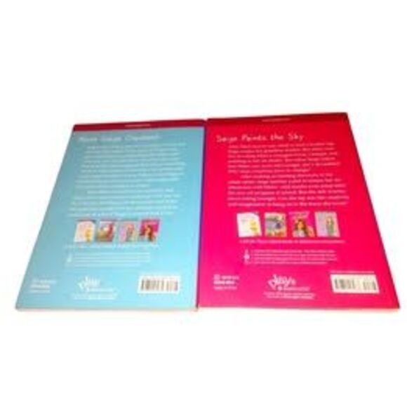 American Girl Today Book Set Of 2 Saige & Saige Paints The Sky By Jessie Haas - Picture 2 of 2